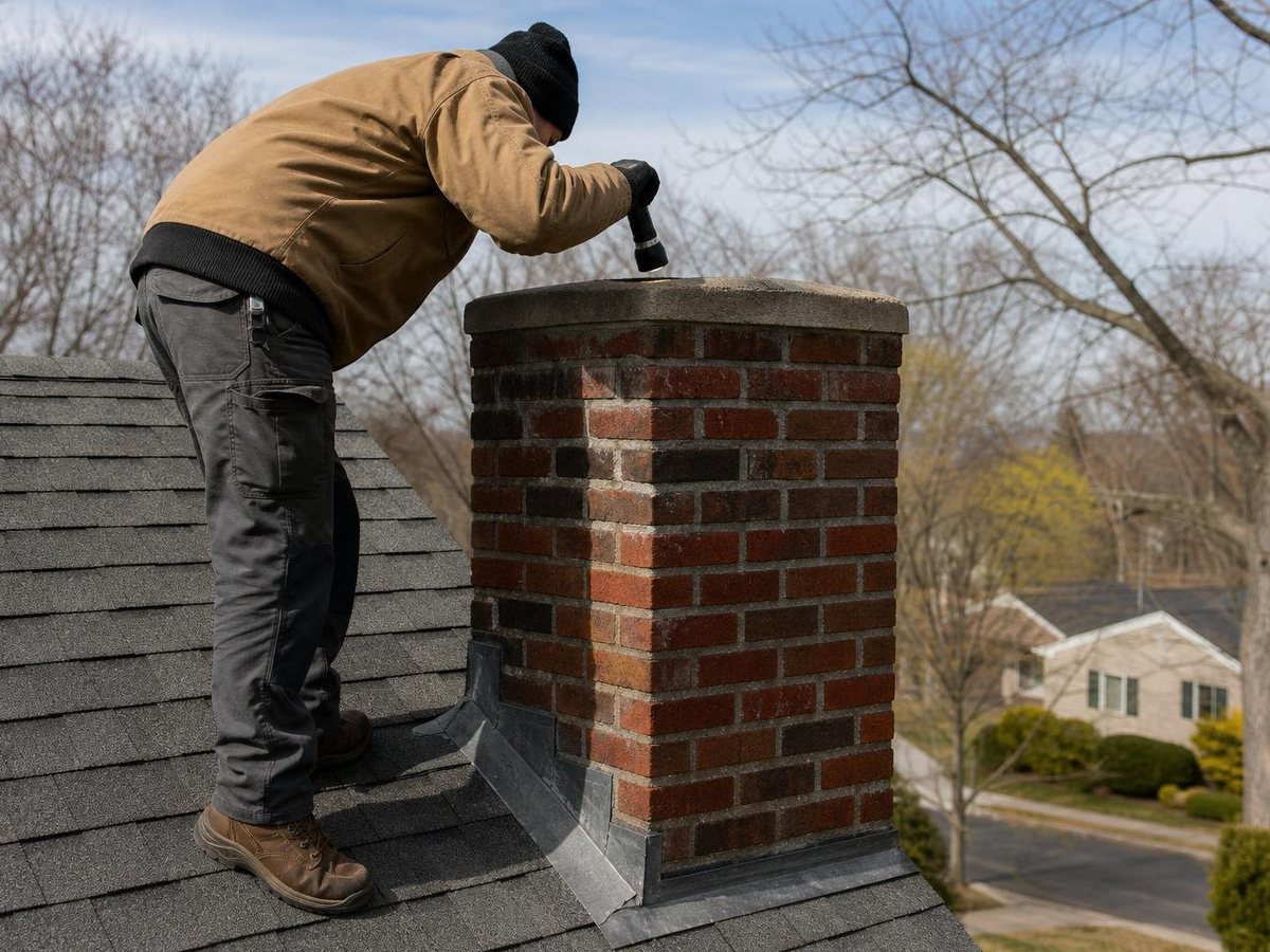 Boni Chimney Repair work in Moore